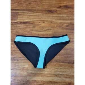 Triangl swimwear Teal neoprene bikini bottoms size M